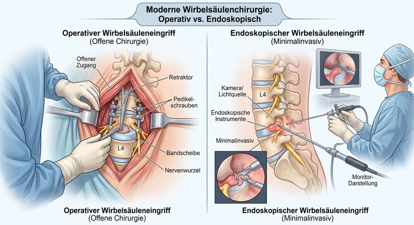 Operative sowie Endoskopische Wirbelsäuleneingriffe bei DDr. Fabian Winter