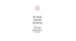 Dr. Harald Kubiena - Plastischer Chirurg Wien 1190