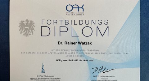 Praxis - Dr. Rainer Watzak - Internist Wien 1200