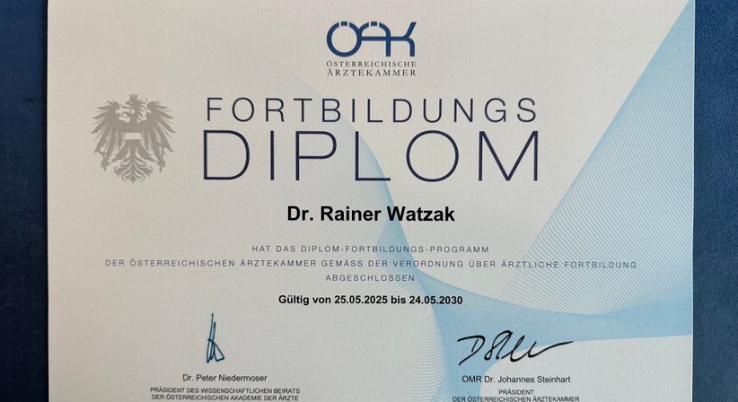 Dr. Rainer Watzak - Internist Wien 1200