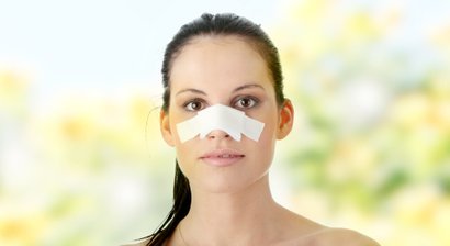 Behinderte Nasenatmung