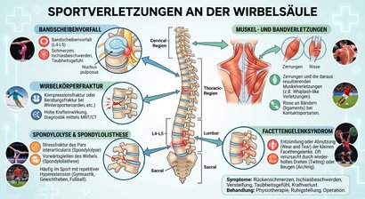 Sportverletzungen an der Wirbelsäule
