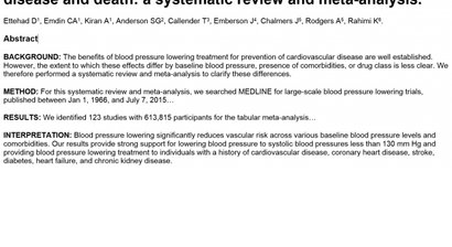 Was Sie schon immer über hohen Blutdruck wissen wollten