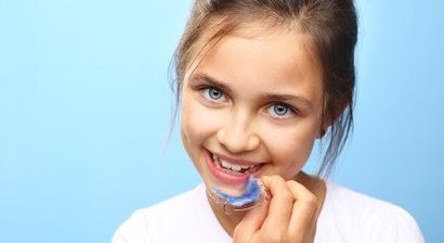 Abnehmbare Zahnspangen für Kinder