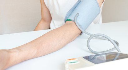 Blutdruckeinstellungen und Zuckereinstellungen