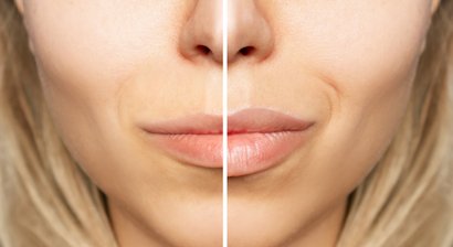 Lippen aufspritzen (Lippenkorrektur)