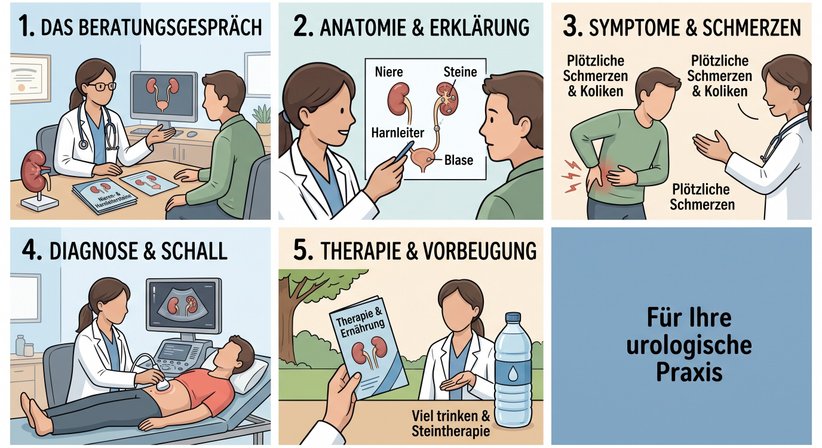 Nieren- und Harnleitersteine bei Dr. Lie Mittellehner