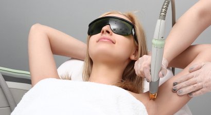 Kosmetische Laserbehandlung