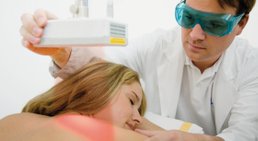Elektrotherapie und Lasertherapie -