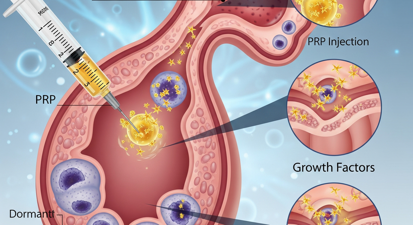 PRP (Ovarien, Endometrium)- Verjüngung der Eierstöcke - Univ. Prof. Dr. Michael Walter Sator - Frauenarzt Tulln an der Donau 3430