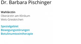 Dr. Barbara Pischinger - Neurologin Linz 4020