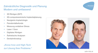 3-D-Röntgen (ganzheitliche Diagnostik) + Dentalmikroskopie
