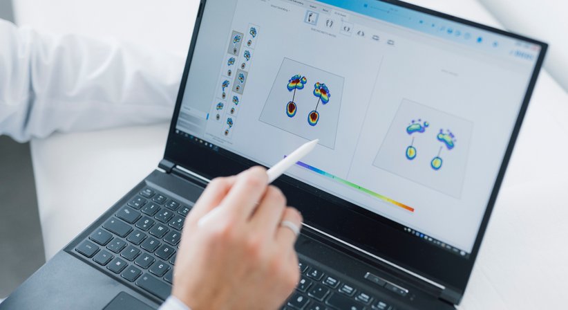 Fußdruckmessung - Dr. Lukas Fraißler - Orthopäde Gröbming 8962