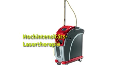 Lasertherapie / Hochintensitäts - Lasertherapie