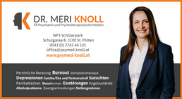 Dr. med. univ. Meri Knoll - Psychiaterin St. Pölten 3100