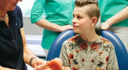 Abnehmbare Zahnspange