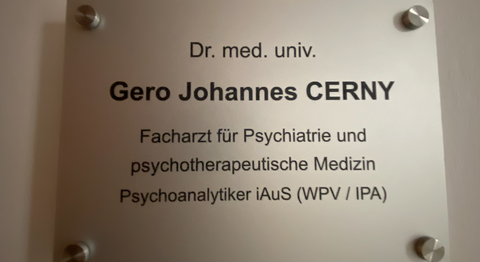 Dr. Gero Johannes Cerny - Psychiater Wien 1030