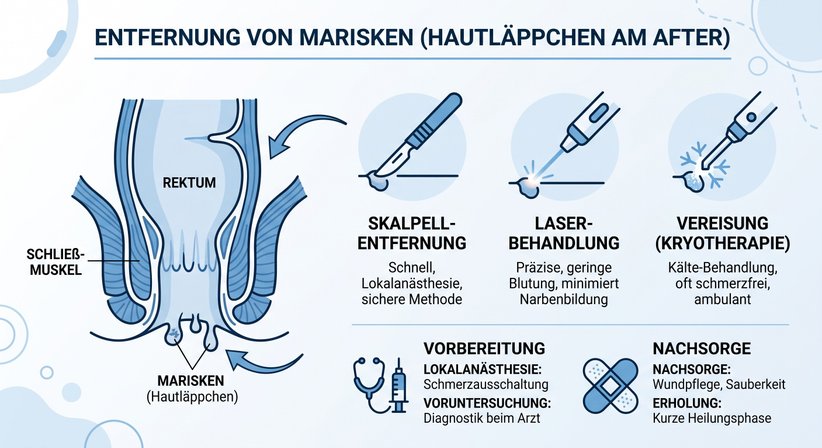 Marisken entfernen bei Dr. med. univ. Nazmi Kabashi
