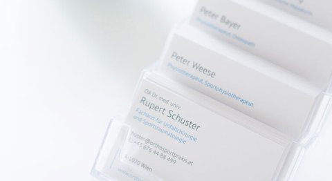 OA Dr. Rupert Schuster - Orthopäde Wien 1070