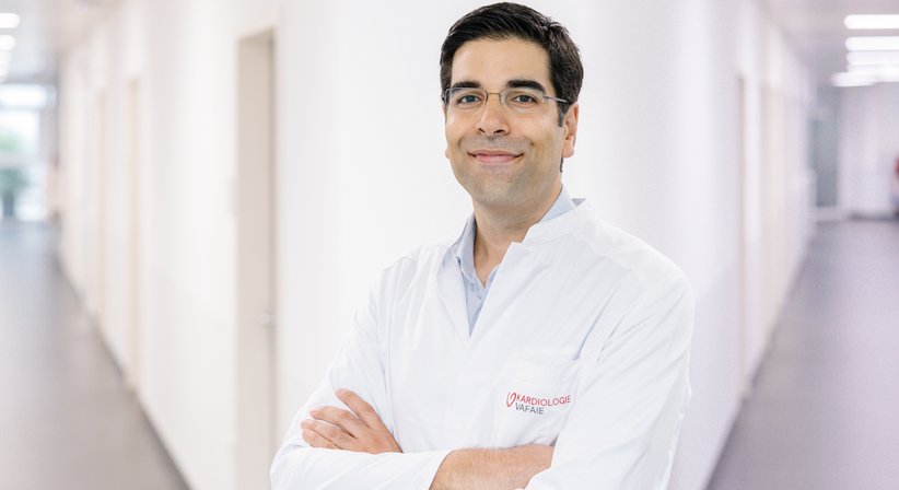 Echokardiographie (Herzultraschall) und Carotis-Doppler (Ultraschall der Halsgefäße) bei OA Dr. med. Dr. med. univ. Mehrshad Vafaie