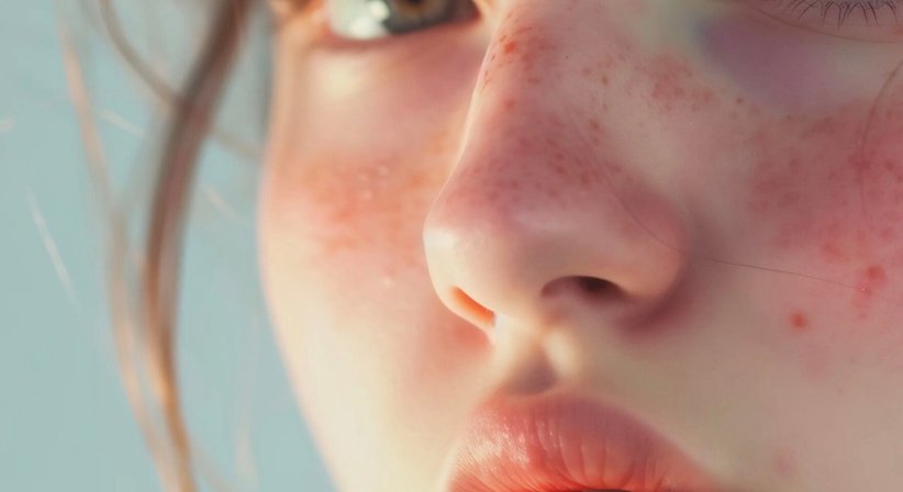 Behandlung der Gefäße, Besenreiser und Rosazea  - Dr.med. Tatyana Hübscher - Hautärztin Wien 1010