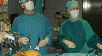 Blasenkrebs / Laparoskopische radikale Zystektomie