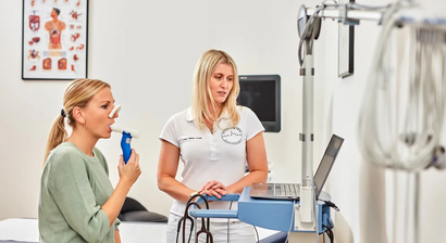 Spirometrie (Lungenfunktionstest)