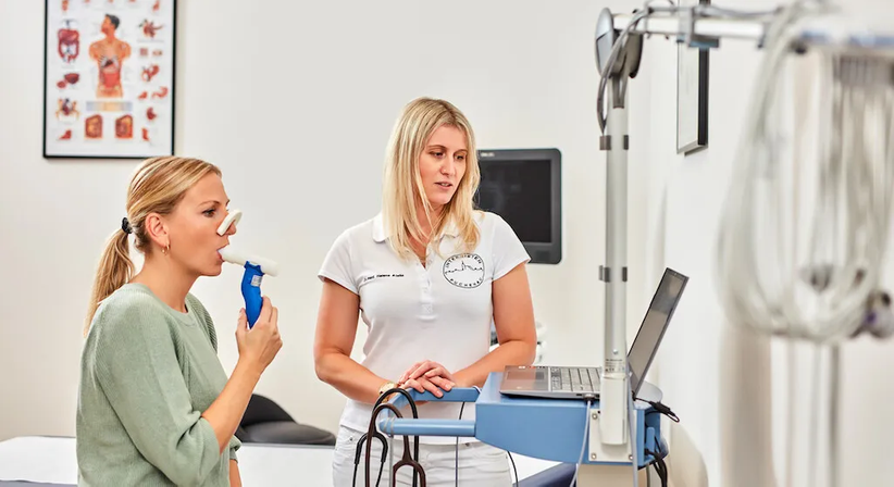 Spirometrie (Lungenfunktionstest) - Dr. med. Helene Atalla - Internistin Puchenau 4048