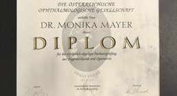 Dr. Monika Mayer, FEBO - Augenärztin Wien 1040