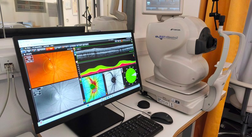 OCT - Optische Kohärenztomografie - Dr. Monika Mayer, FEBO - Augenärztin Wien 1040