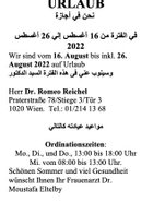 Dr. med. Moustafa Eltelby - Frauenarzt Wien 1200