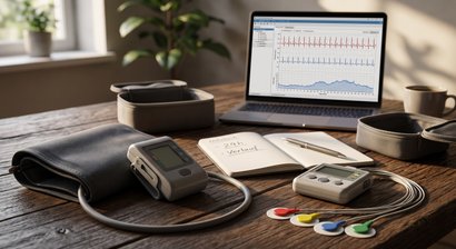 Langzeit-EKG und -Blutdruck