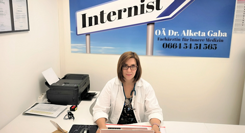 Dr. med. univ. Alketa Gaba - Internistin Wiener Neudorf 2351