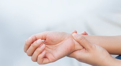 Handgelenk Verplattung